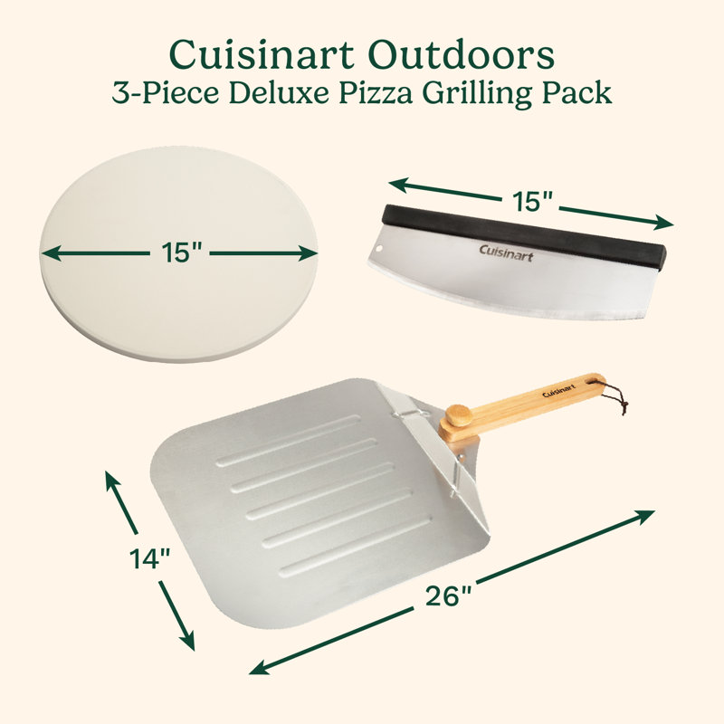 Cuisinart Deluxe Pizza Grilling Set
