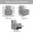 Uptown 360-Degree Swivel Glider Recliner -100089466