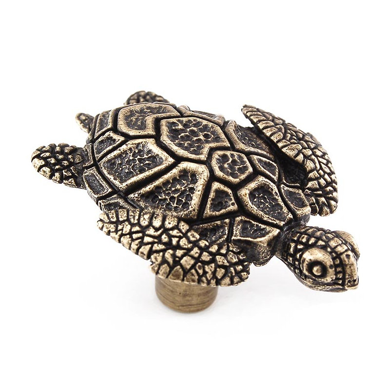Pollino Novelty Knob, Antique Brass