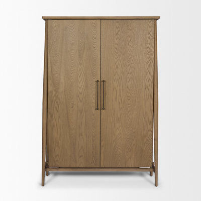 Oak Curio Cabinet