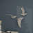 Polystone Metallic 3D Floating Bird Home Wall Decor Set of 3-190840450-206025005
