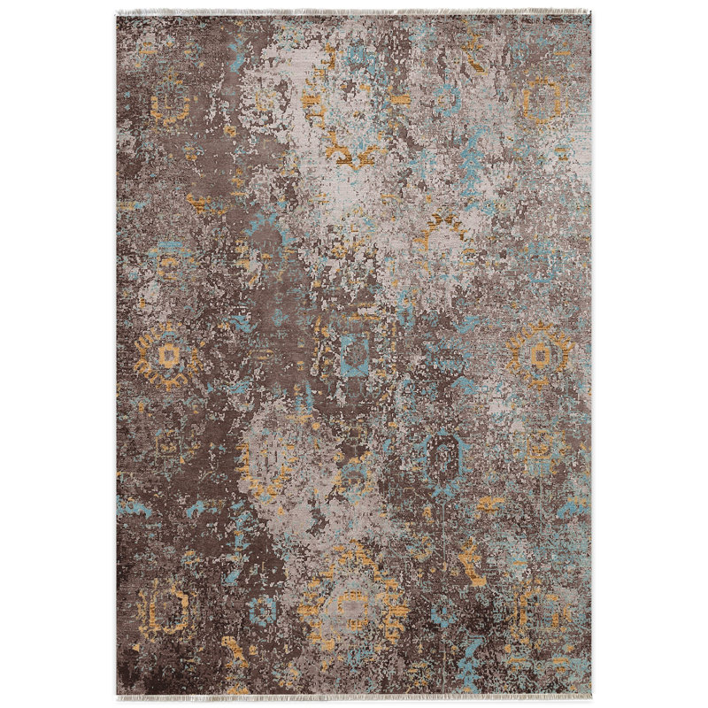 Wedig Oriental Indoor / Outdoor Rug, Rectangle 2'8" x 5'