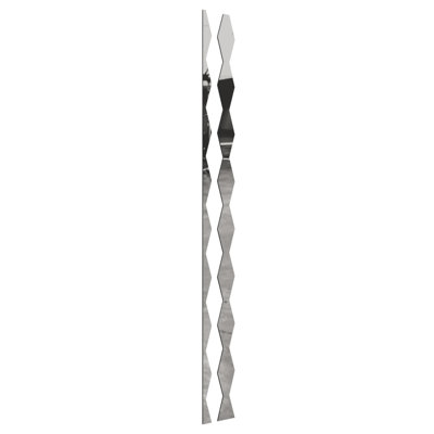 Cimarron Adjustable Acrylic Decorative Slat Wall Panel Kit (24-Pack)