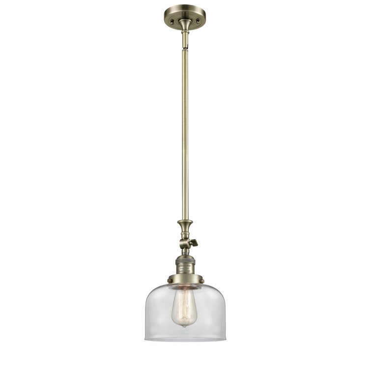 Rosso 1-Light Single Dome Pendant