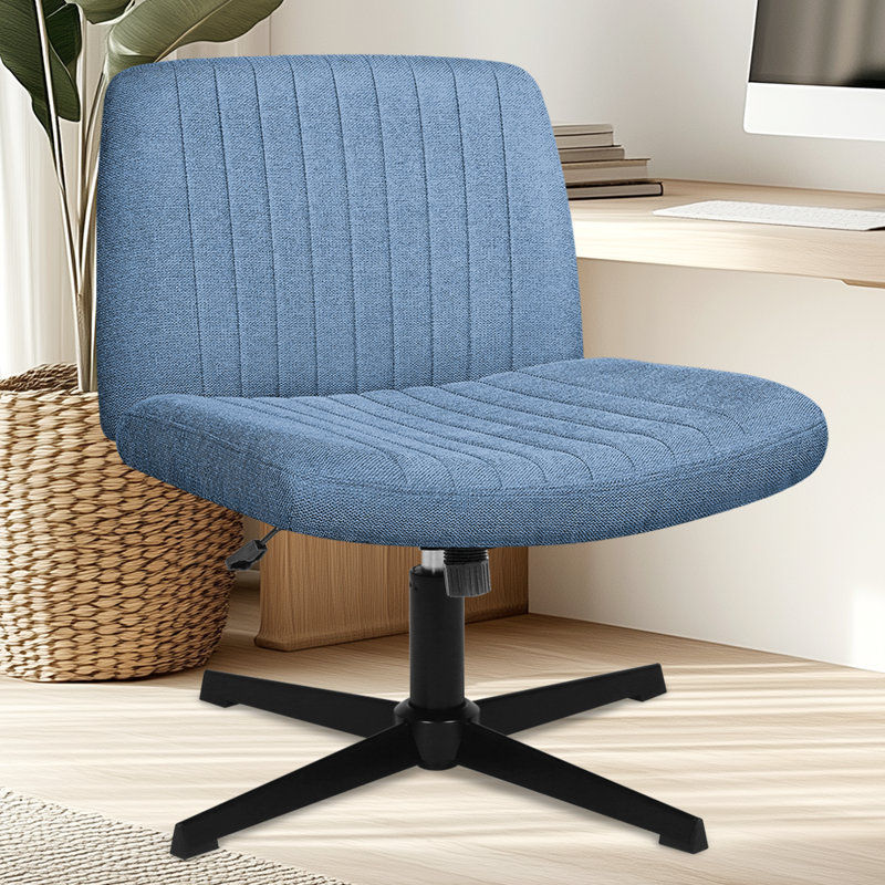 Chaise de bureau Taneha, Bleu