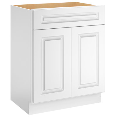 Base de meuble-lavabo simple 27 po seulement