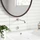 Purist® Wall-Mount Commercial Bathroom Sink Faucet Trim with 8-1/4" 35-Degree Spout and Insight Technology