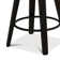 Tabouret pivotant avec structure en bois massif Malakeh