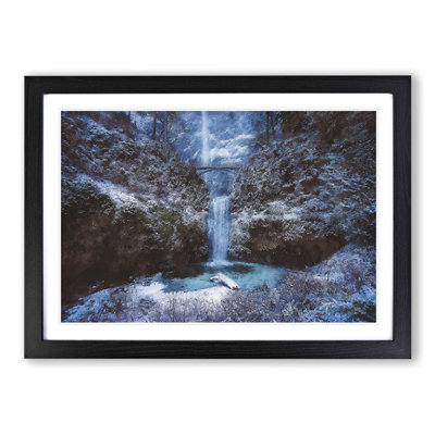 Multnomah Falls Waterfall Vol.2 - Picture Frame Painting