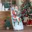 Retro Holiday Santa Lawn Art