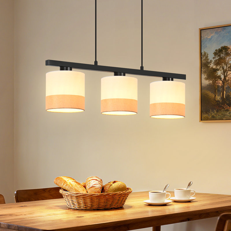 3 - Light Stainless Steel Caged Pendant