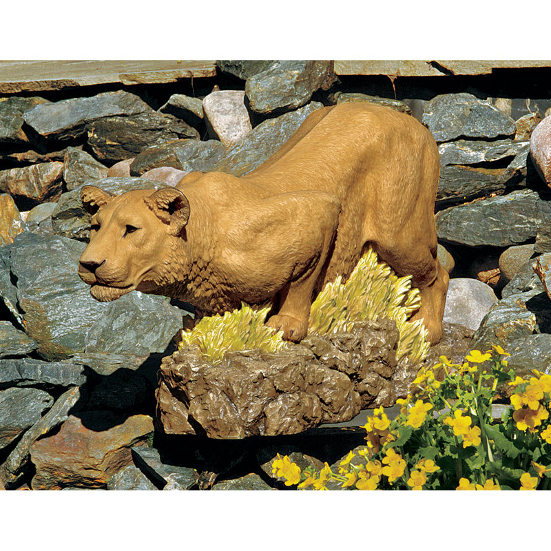 Animals Weather Resistant UV Resistant Plastic Garden Statue