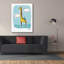 «Wild About You Giraffe» par Melissa Averinos, art mural sur toile-481473883