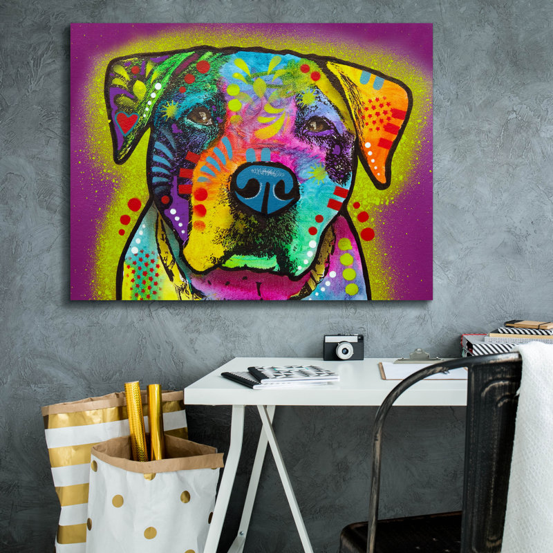 «Tatter» par Dean Russo, H 26 po x l 34 po x P 1,5 po