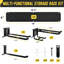 Organisateur de garage mural, 15 paquets de 675 lb, organisateur de jardin 48 po avec grand espace de rangement, assemblage facile, conception robuste, pour un rangement efficace des outils dans le garage | Peut supporter 675 lb, assemblage facile, conception robuste et rangement pour le garage
