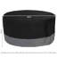 Couvre-foyer Johns à deux tons avec fermeture à cordon - 24 po x 60 po - gris / noir-929978153-833686313