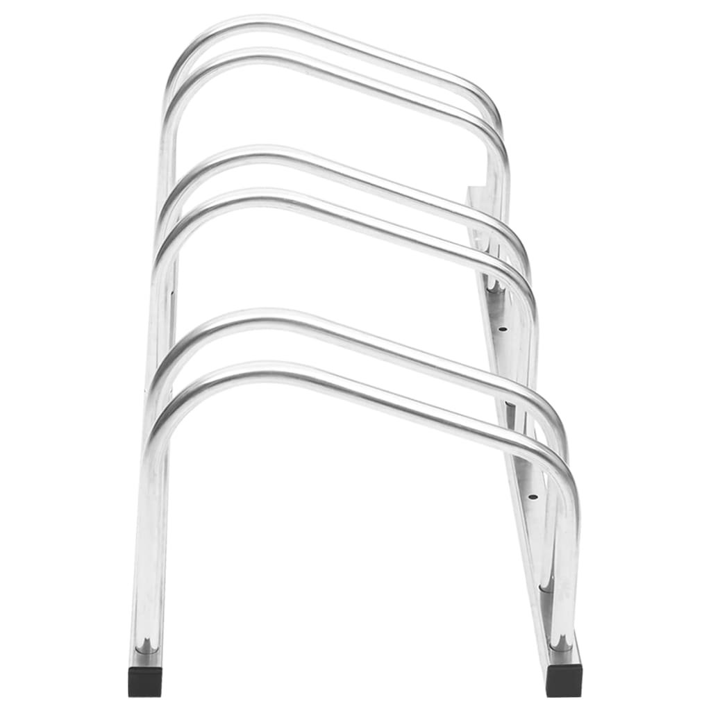 Vidaxl Bike Rack For 3 Bikes Galvanised Steel