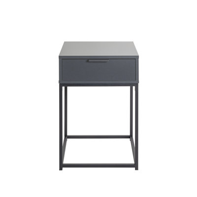 Console End Table with Storage