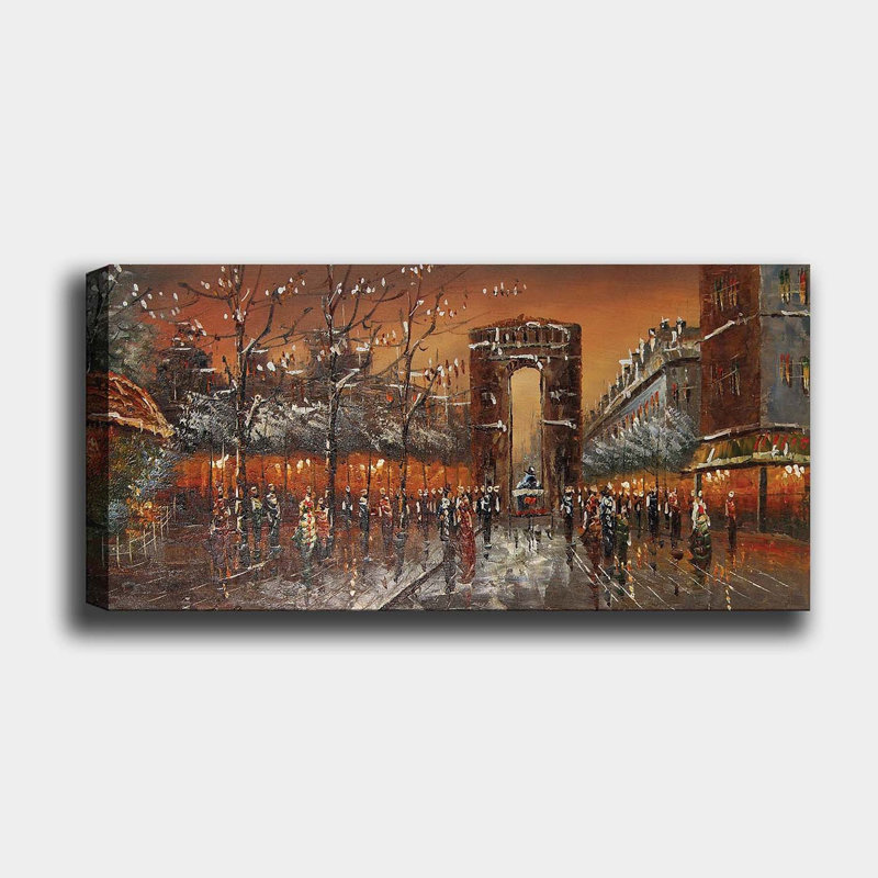 Peinture décorative sur toile