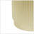 Golden Round Side Table With Vertical Stripes