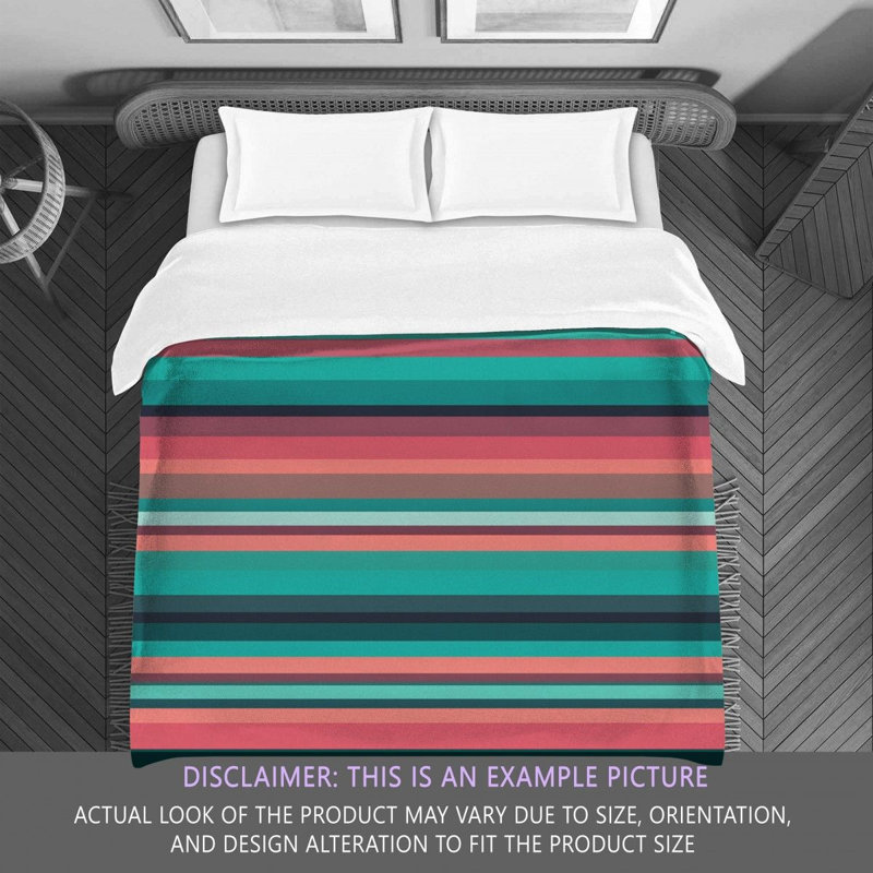 Polyester Striped Comforter, Twin Comforter