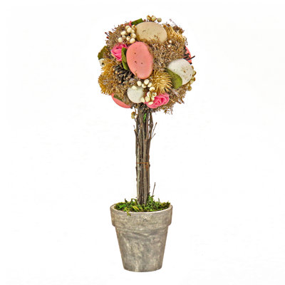 14" Easter Egg Single Ball Topiary Tree