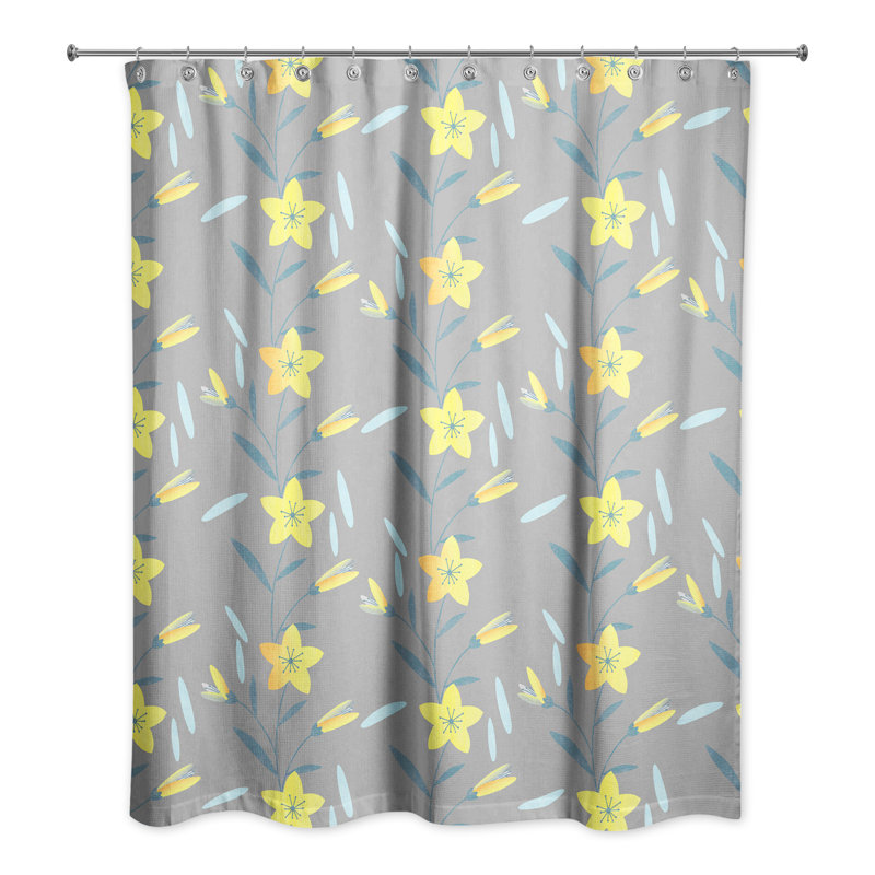 Rideau de douche Roshelle, Gris