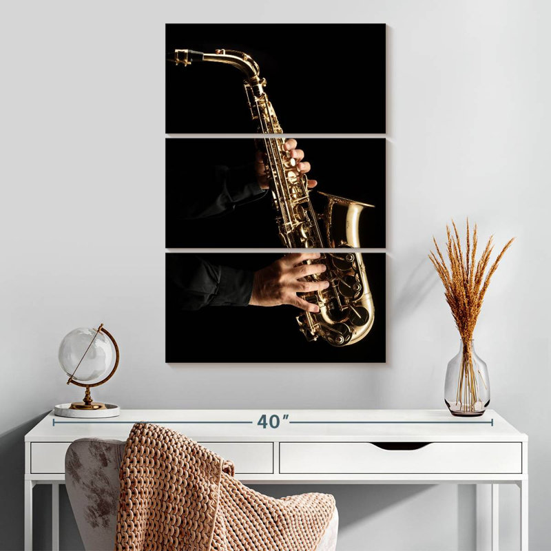 Abarca Classic Saxophone, H 32 po x l 20 po