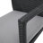 Sade 2 - Person Acacia Solid Wood Patio Dining Set Round Table with Cushions Included