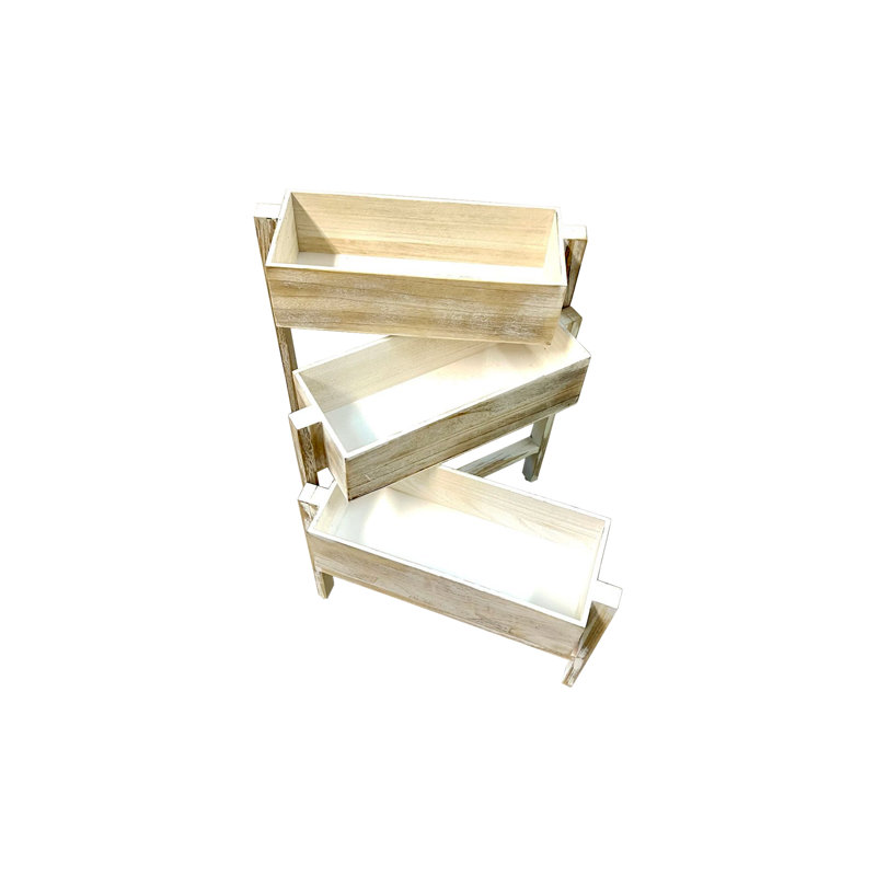Panier pliant en bois massif