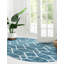 Tapis contemporain Eshin de couleur brise-240934979