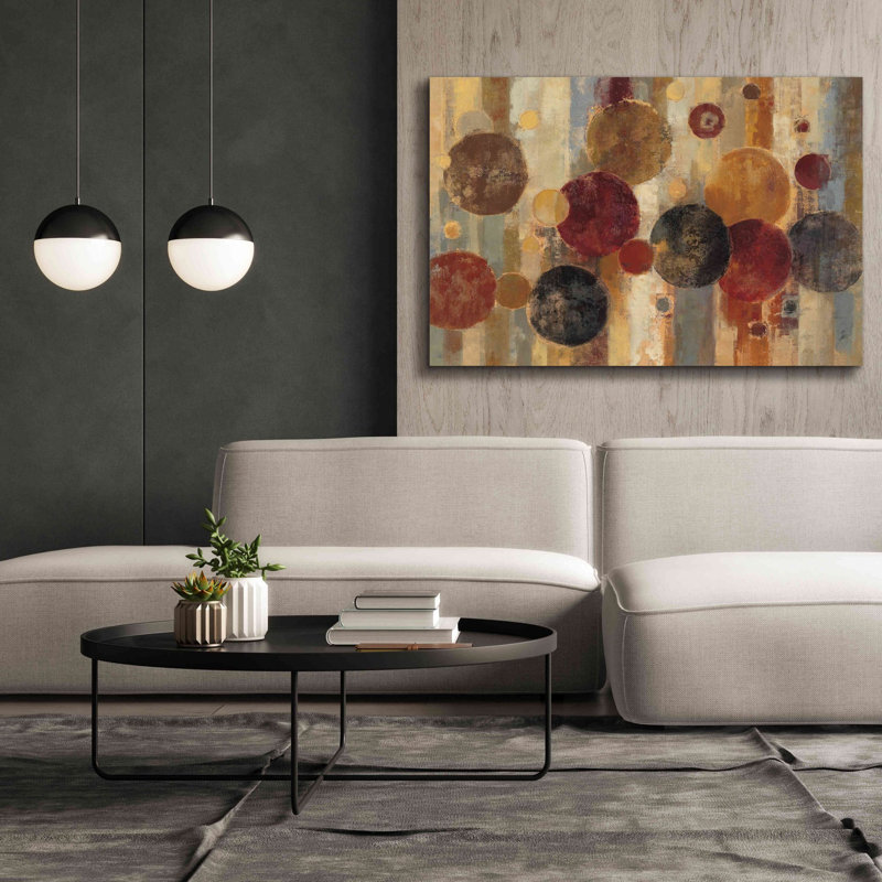 'Pendulum' by Silvia Vassileva, Canvas Wall Art, 40" H x 60" W x 1.5" D