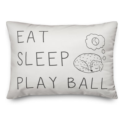  Coussin lombaire Eat Sleep Play Ball