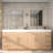 84" Double Bathroom Vanity Set with Drawers and Doors-98420029