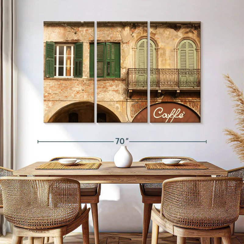 Lilie Cafe à Vérone, H 42 po x l 65 po