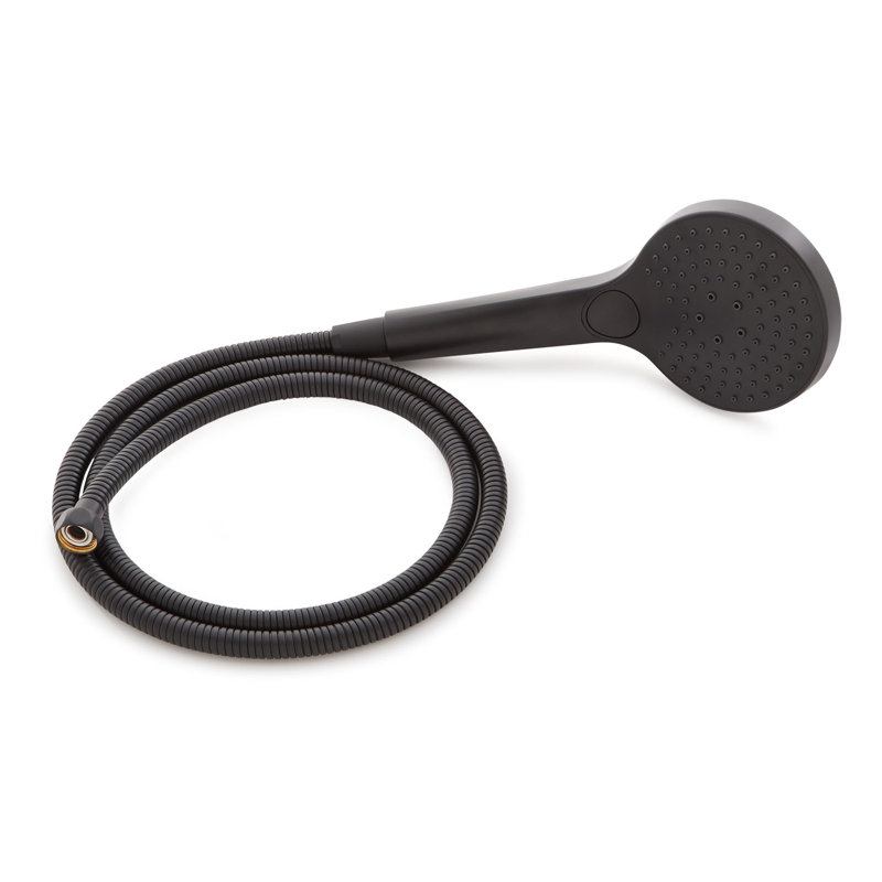 Lowden Rain Handheld Shower Head, Matte Black