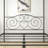 Deaundrey Metal Slat Bed