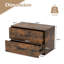 60 cm W Chest of 2 Drawers