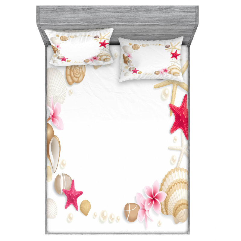 Microfiber Sheet Set, Full Sheet Set with Fitted Sheet