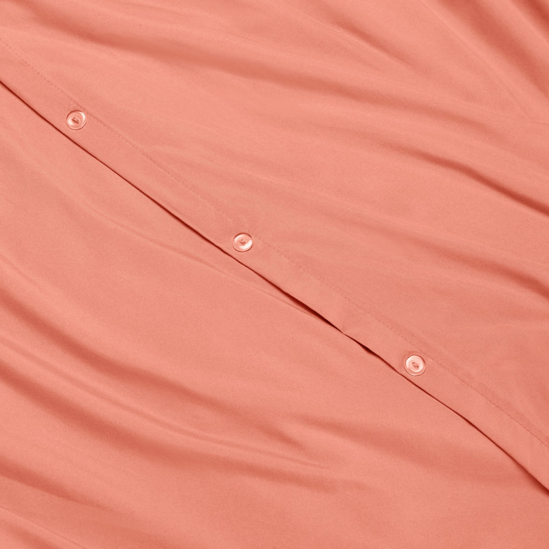  Ensemble de housse de couette ultra-doux, Rose brumeux, Housse simple + 1 taie décorative