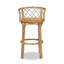 Tabouret de bar en rotin