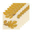Set of 6 Fig 100% Cotton Square Napkins-976048749