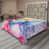 Bleu foncé, rose, rouge / abstrait n'est pas disponible