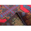 Tapis rouge Teimani 3 pi 7 po x 6 pi 0 po