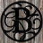 Décoration murale monogramme «Fancy Vine»-1421665988-1422755430-1422679827