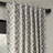 Rami Geo Contemporary Cotton Room Darkening Curtains- Single Panel-1858947793-1858947802