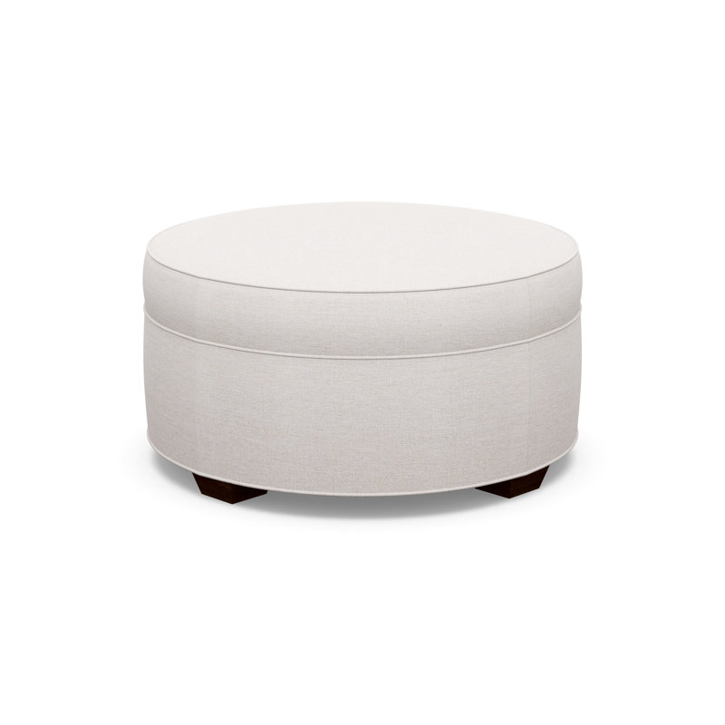 Round Ottoman, 9637-49, Walnut