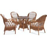 Everglade Round Glass Dining Table