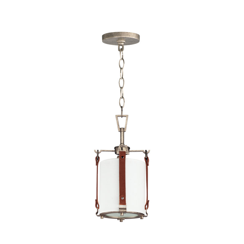 Luminaire suspendu géométrique Sausalito, 1, H 15,25 po x l 11,5 po x P 11,5 po
