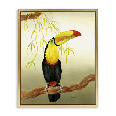 «One Toucan on Branch», art mural par Christine Reichow